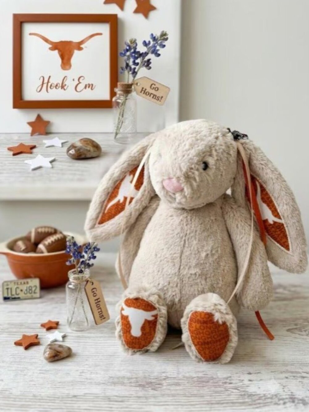Texas Longhorns College Jellycat (Size Medium)
